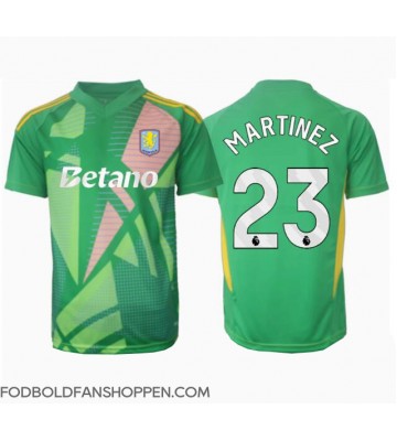 Aston Villa Emiliano Martinez #23 Målmand Hjemmebanetrøje 2024-25 Kortærmet